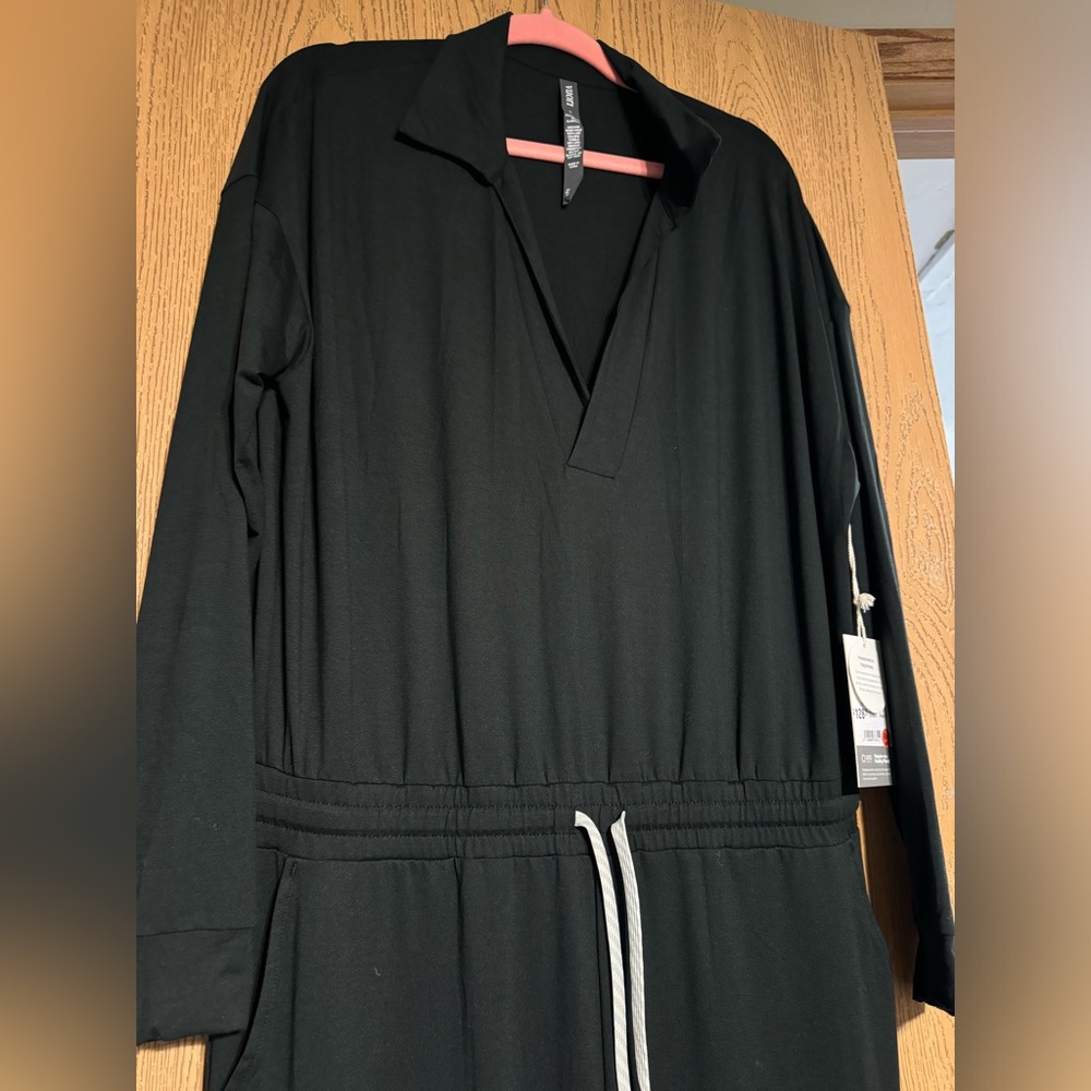 Vuori Black Long sleeve Jumpsuit